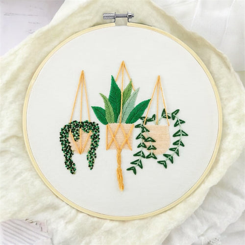 Boho Macrame Planters