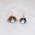 Cat & Hat Earrings