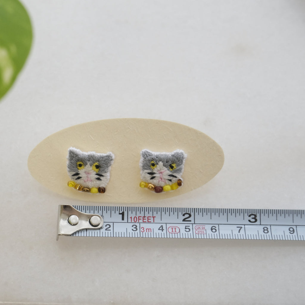 Cat Tom Earrings
