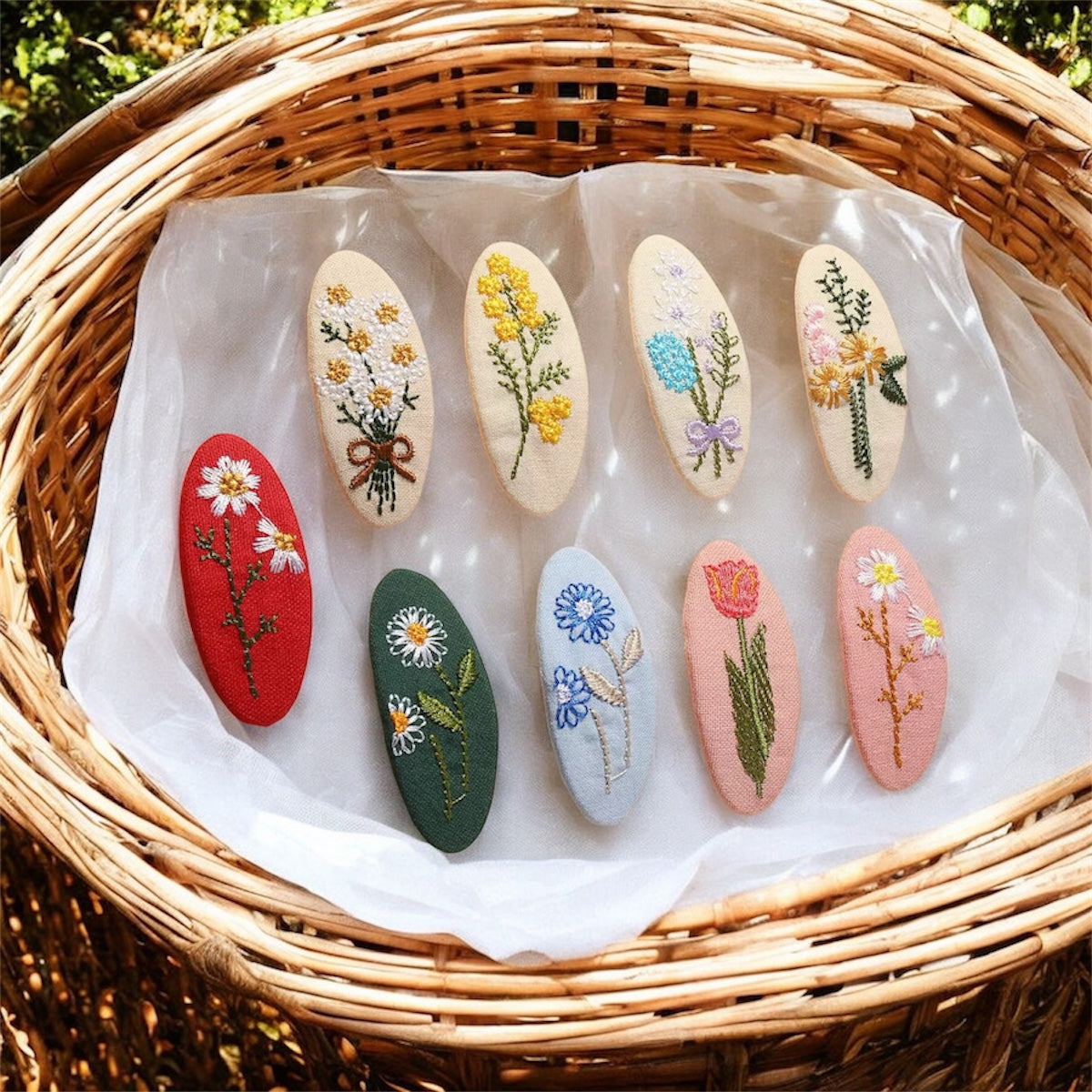 Floral Hair Clip Collection