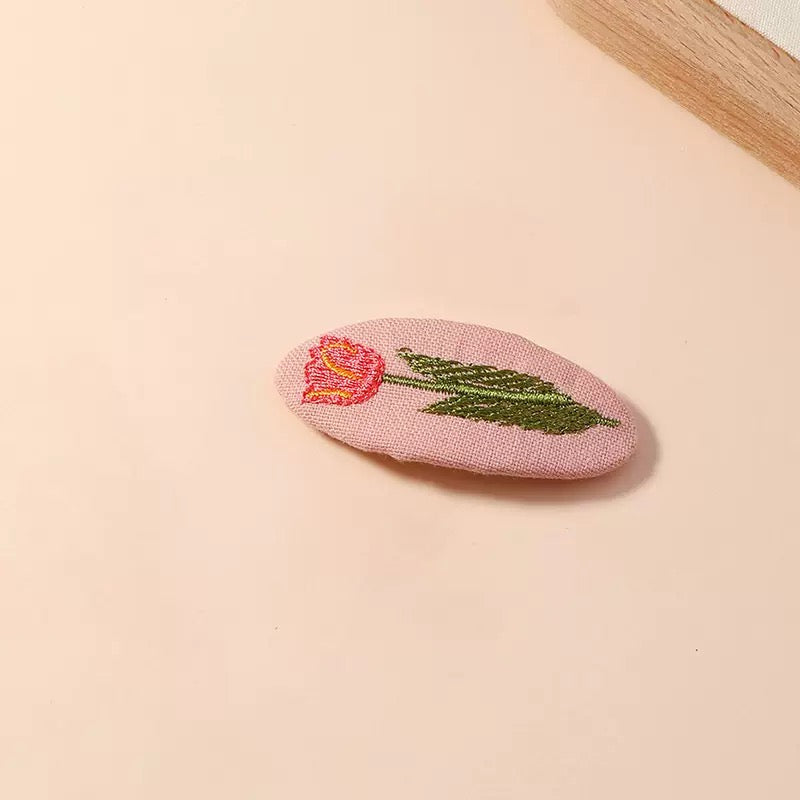 Floral Hair Clip Collection