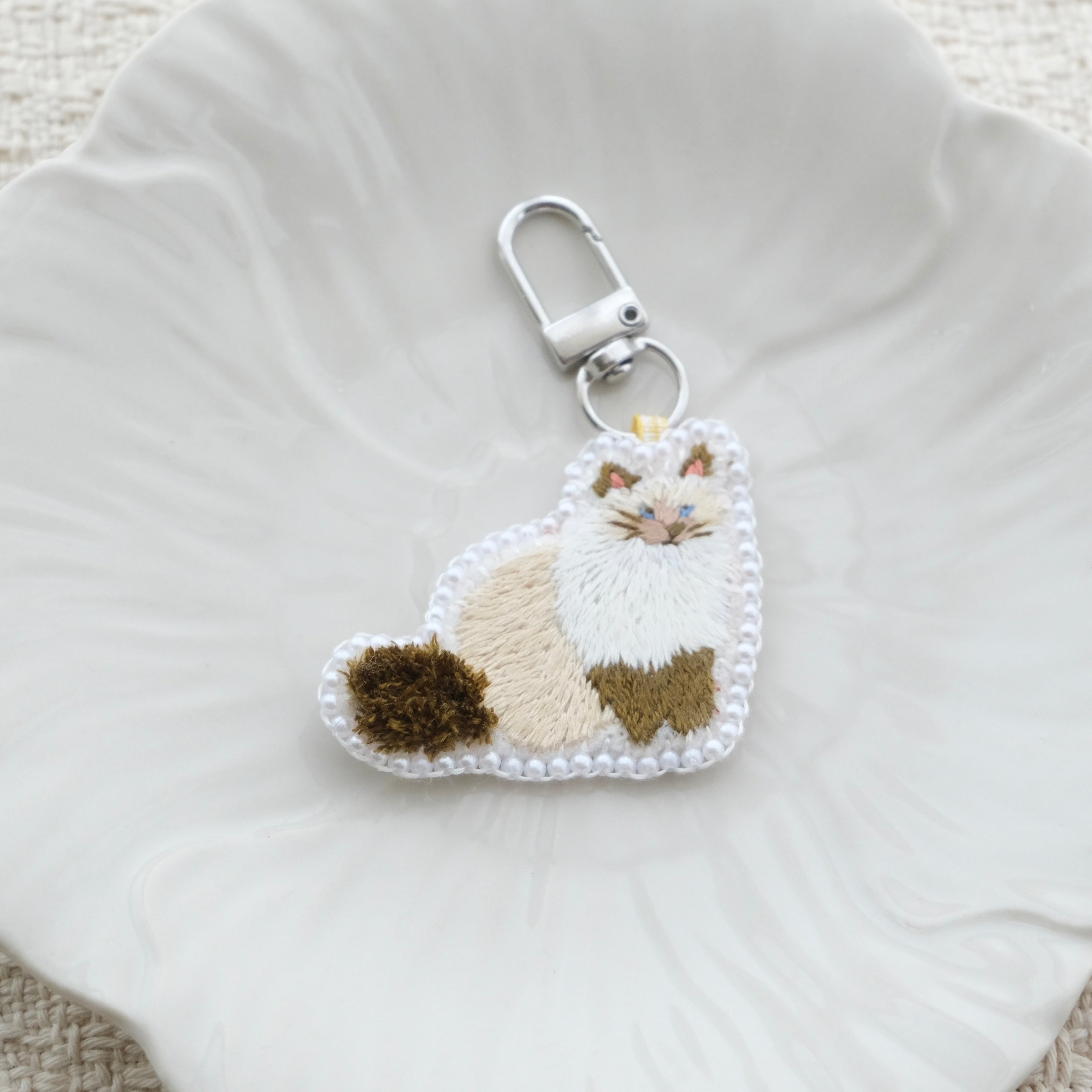 Ragdoll Keychain