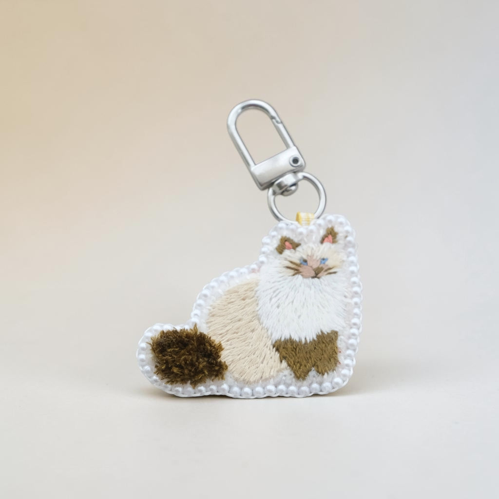 Ragdoll Keychain