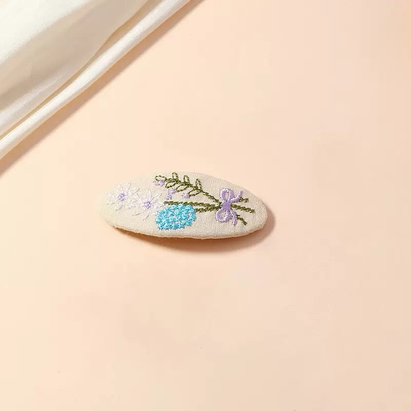 Floral Hair Clip Collection