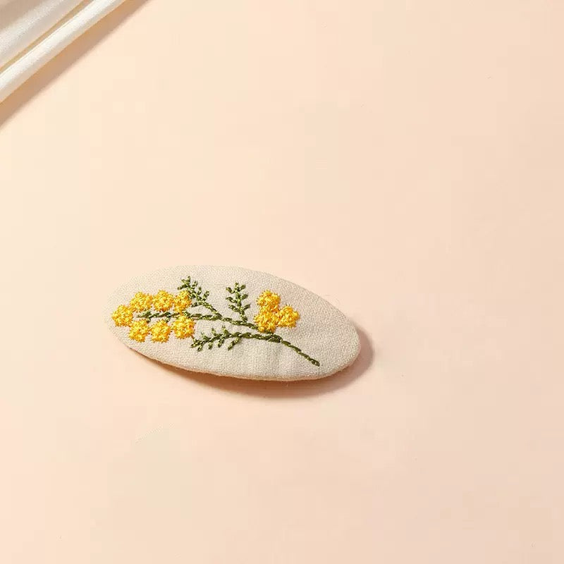 Floral Hair Clip Collection